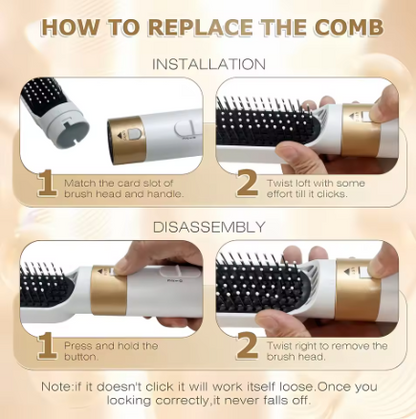 Venloo AirSculpt™ – 5-in-1 Smart Hot Air Styler