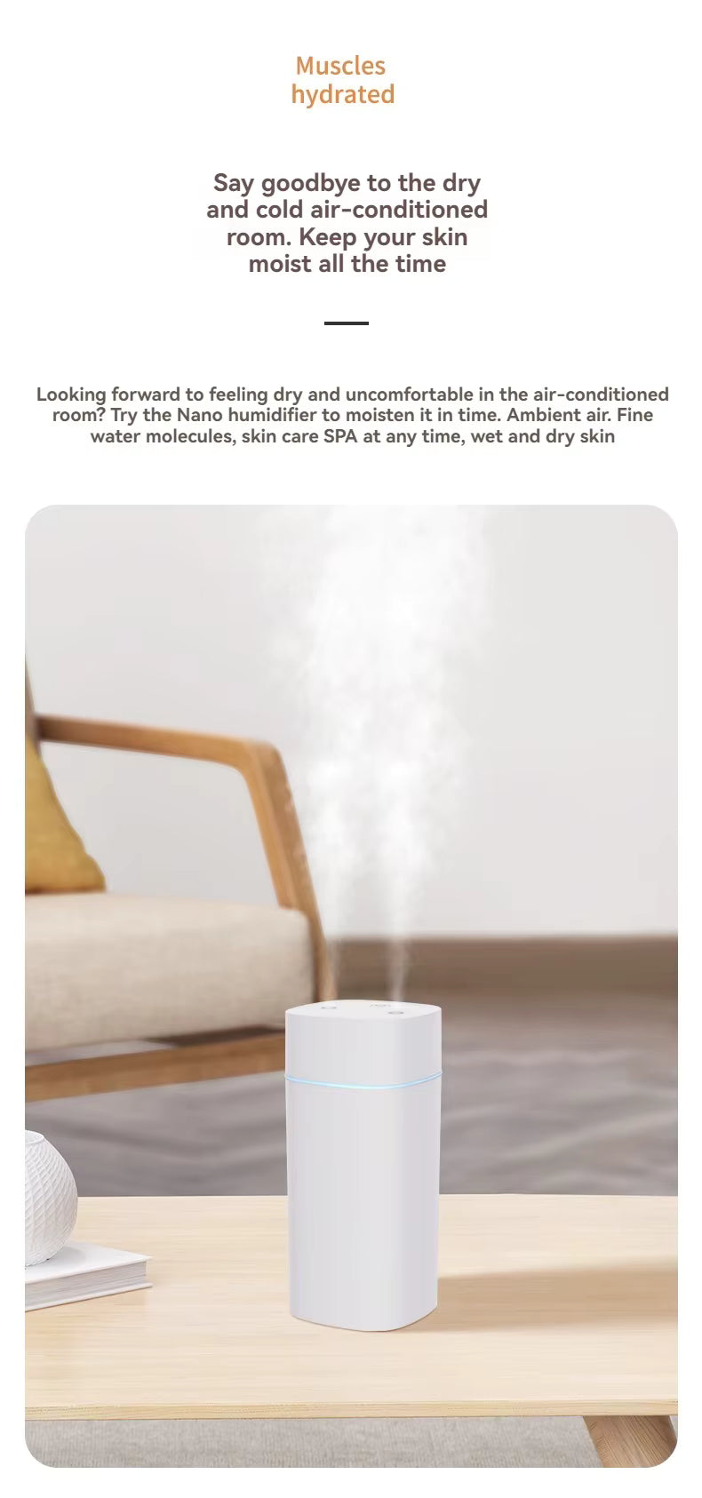 Mist Humidifier USB Dual - Venloo Decoraction